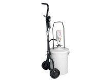 Bơm mỡ khí nén có xe đẩy Samoa ENG-18/450, dành cho thùng 12 và 18 kg, mã: 424150.