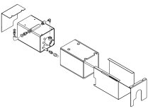 Bộ lắp ráp bình chứa làm nóng Ecoflam, mã: 65325283.
