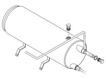 Đầu đốt nhiên liệu Ecoflam Ø159 mm, không có bộ gia nhiệt, 65321153