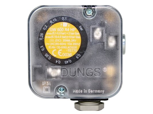 Công tắc áp suất Dungs GW 500 A4 HP M, mã: 254280.