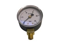 Đồng hồ đo áp suất Oilon 25 bar, mã: 34021003.
