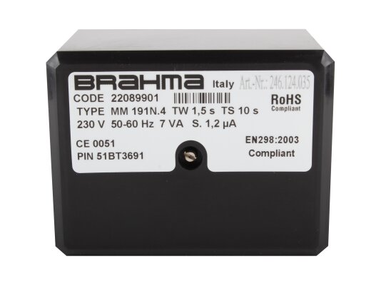 Brahma MM191N.4 22089901 thiết bị nồi hơi.