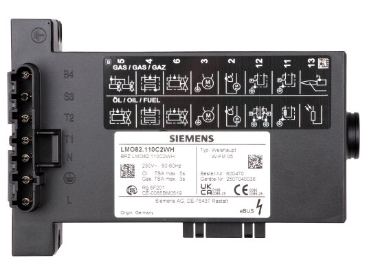 Weishaupt W-FM 05 Quản lý đốt cháy