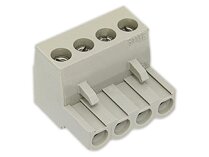Đầu nối màu xám 4 chân, mã sản phẩm 0005130171-BT