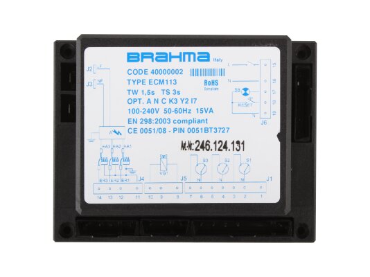 Brahma ECM113 Trình quản lý đốt cháy 40000002