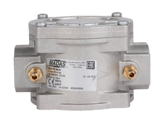 Bộ lọc khí Madas FM DN 20 6 bar, nghệ thuật: FM030000.