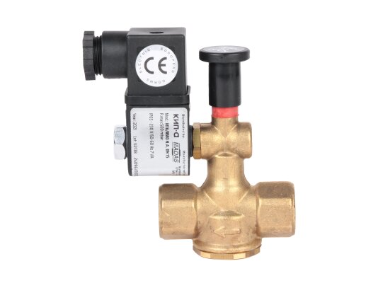 Van điện từ khí Madas M16/RMO N.A. DN 15, mã: RO02 008.