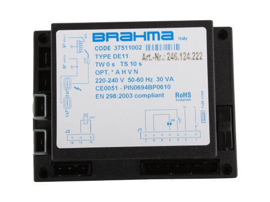 Brahma DE11 37511002 Trình quản lý đốt cháy