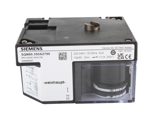 Động cơ servo Siemens SQN90.350A2790, mã: 651037