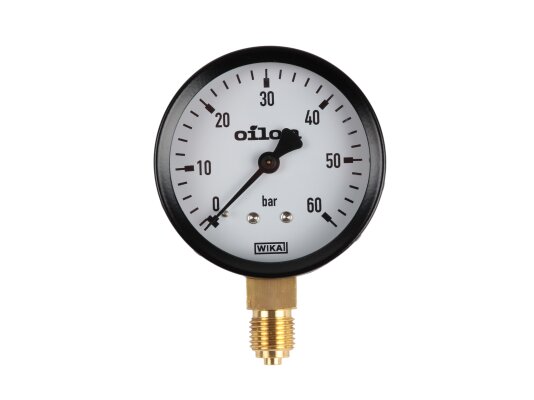Đồng hồ đo áp suất Oilon 111.12.63, 60 bar, nghệ thuật: 34021011.