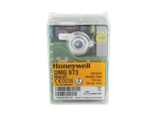 Bộ điều khiển đốt Honeywell DMG 973 Mod.01, nghệ thuật: 0353001