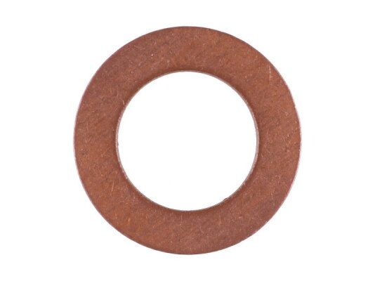 Long Đệm Đồng Weishaupt 17 x 10 x 1.5 mm, nghệ thuật: 440018.