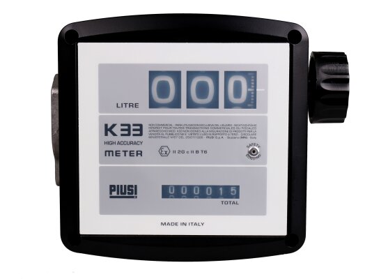 Piusi K33 ATEX Ver. B đồng hồ đo nhiên liệu, mã: F0057001A.