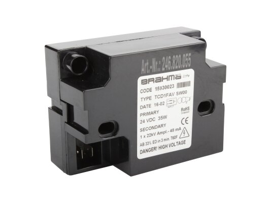 Biến áp đánh lửa Brahma TCD2FAV 15930023