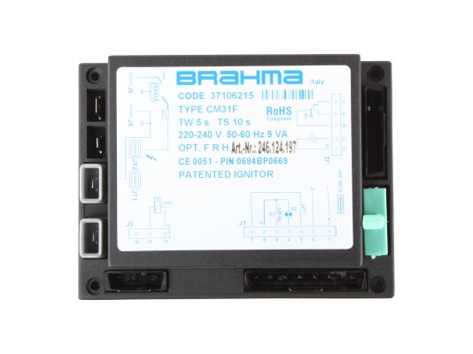 Trình quản lý bộ đốt Brahma CM31F, 37106215