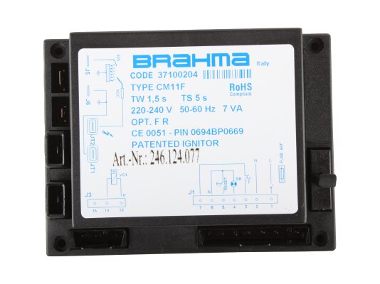 Bộ điều khiển bộ đốt Brahma CM11F, 37100204