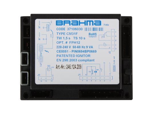 Bộ điều khiển đốt Brahma CM31F, 37106030