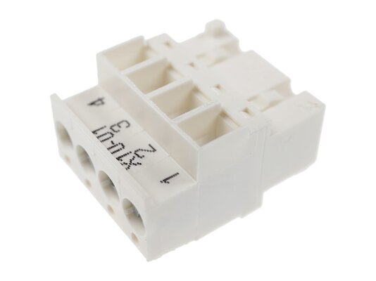 Đầu nối 4 chân Weishaupt X10-01, mã: 716322