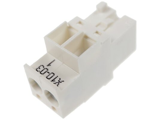 Đầu nối Weishaupt X10-03 2 chân, art.: 716324