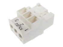 Đầu nối 3 chân Weishaupt X5-02, mã: 716308