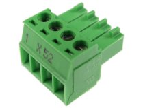 Đầu nối Weishaupt X52 4 chân, art.: 716327