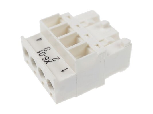 Đầu nối Weishaupt X6-01 4 chân, art: 716310.