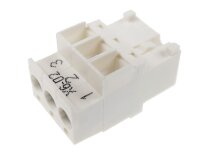 Đầu nối Weishaupt X6-02 3 chân, mã: 716311.