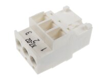 Đầu nối Weishaupt X7-02 3 chân, mã: 716314.
