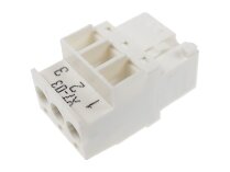 Weishaupt X7-03 Phích cắm 3 chân, mã: 716315.
