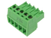 Đầu nối Weishaupt X84 5 chân, mã: 716341.