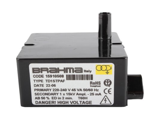 'Baltur TD1STPAF 15910508 bộ biến áp đánh lửa, mã: 0005020046'