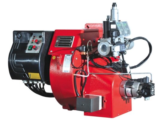 Bộ đốt gas/diesel Ecoflam MULTICALOR 100 PR-AB TC MB-DLE 412, mã: 3142634-3141845.