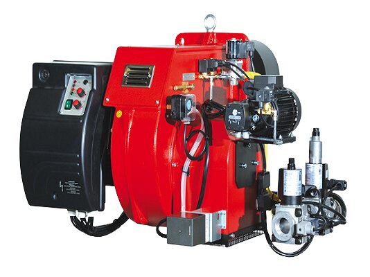 Bộ đốt gas/diesel Ecoflam MULTICALOR 200.1 PR-AB TL MB-DLE 415, art: 3142641-3141846.